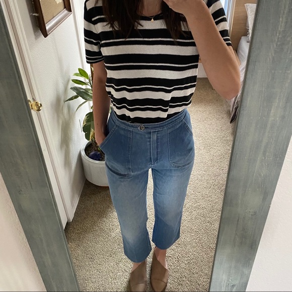 Vintage✨ High Waisted Capri-Length Jeans - Picture 2 of 13